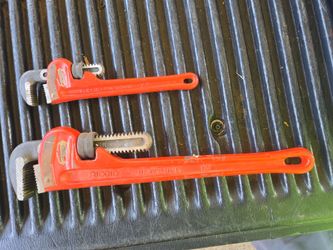 Ridgid pipe wrenches