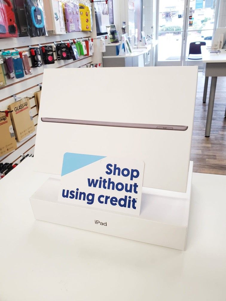 New Apple IPad 8th Gen Tablet - $1 Down To Take Home Today Pay The Rest Later