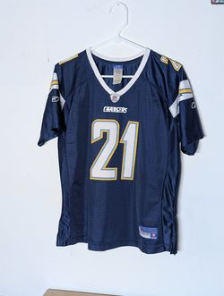 Official Reebok NFL Equipment LaDainian Tomlinson #21 San Diego Chargers replica jersey.