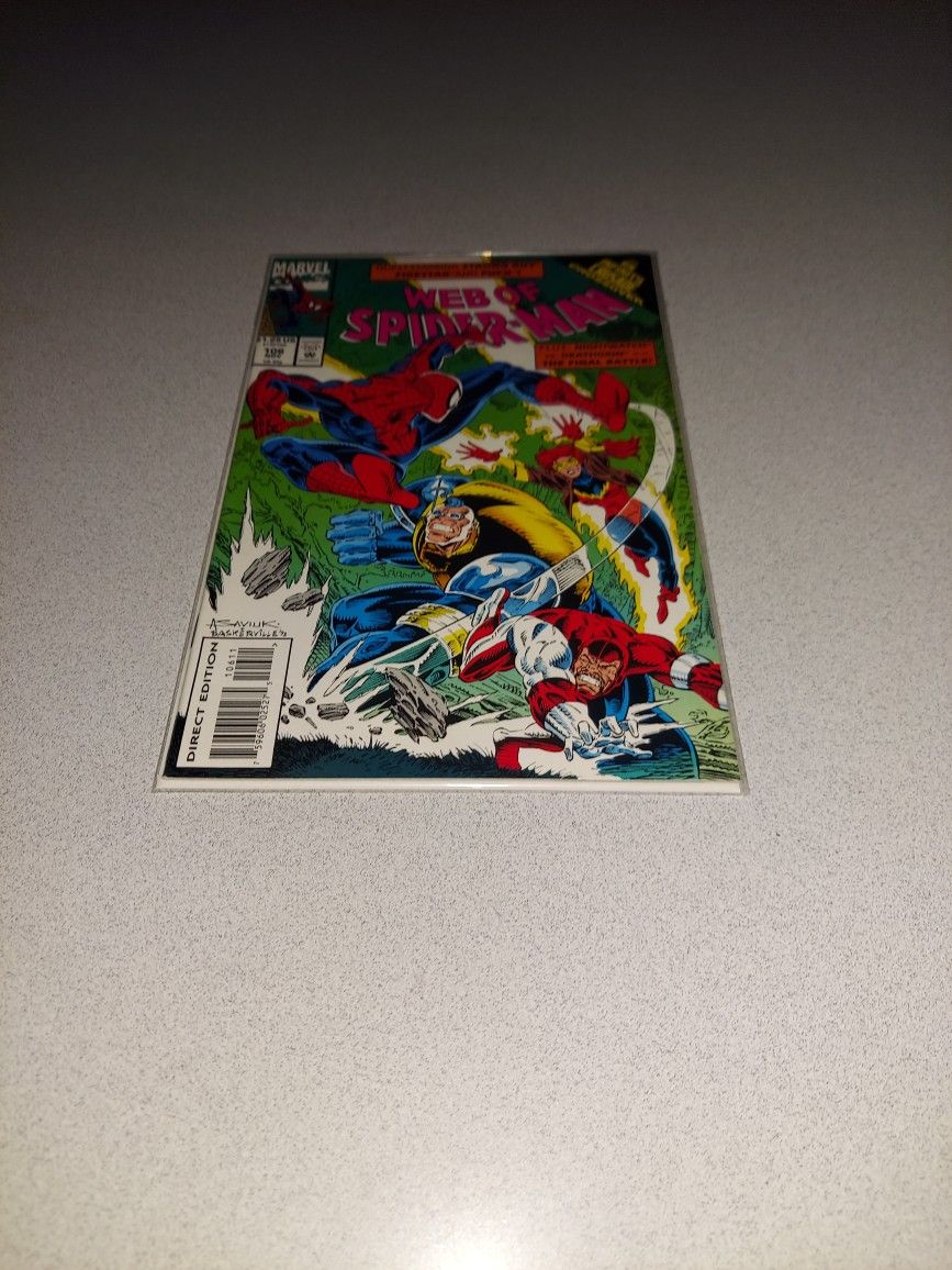 1993 WEB OF SPIDER-MAN #106 COMIC BAGGED AND BOARDED