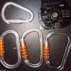 Petzl Am'D Triact-Lock Carabiner For Climbing Etc
