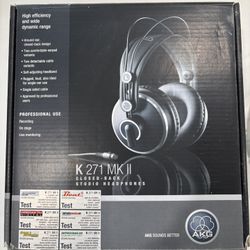 AKG K 271 MK 2 Studio Headphones 
