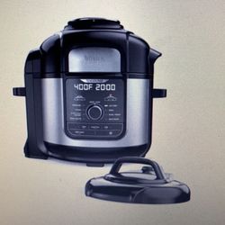 Brand New Ninja Foodi 8 - Qt Deluxe Pressure Cooker With Air Fryer