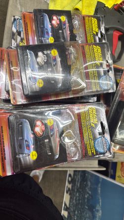 High intensity led & strobe light combo windshield washer nozzles