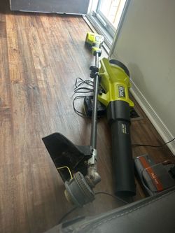 Ryobi wacker and blower