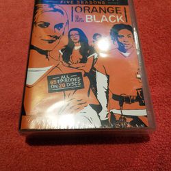 Orange Is The New Black Dvd Box Set 1-5