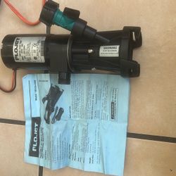 FLOJET Portable Waste  Pump For Campers