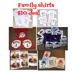 Family shirts deal