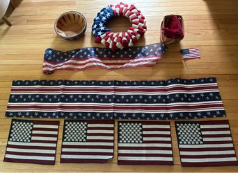 Patriotic Placemats, Decorations