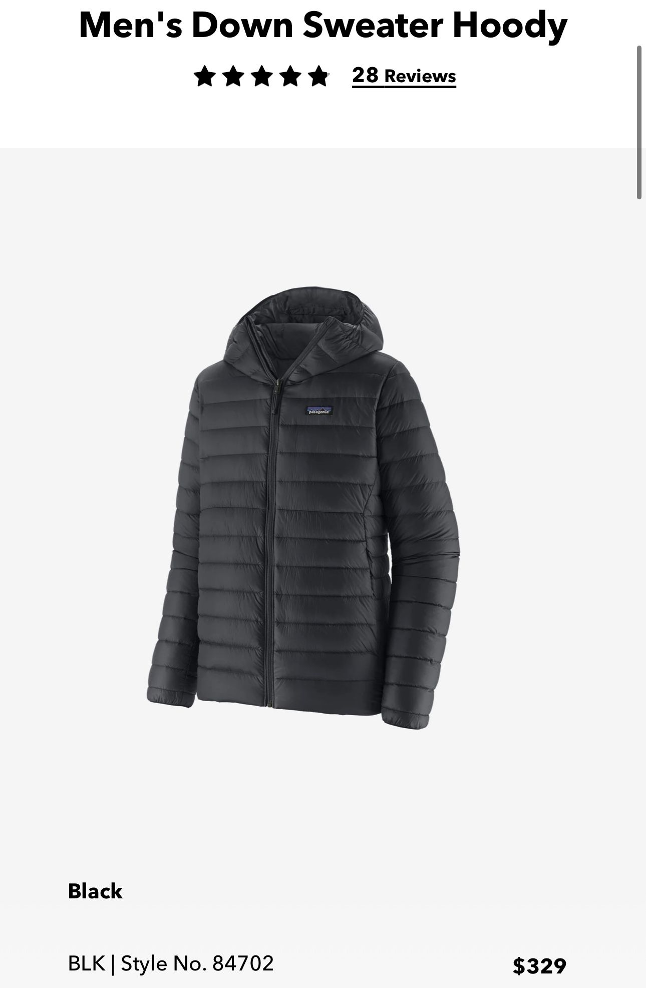 Patagonia Jacket Size L