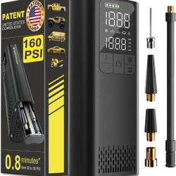 3 in 1 Tire Inflator Portable Air Compressor