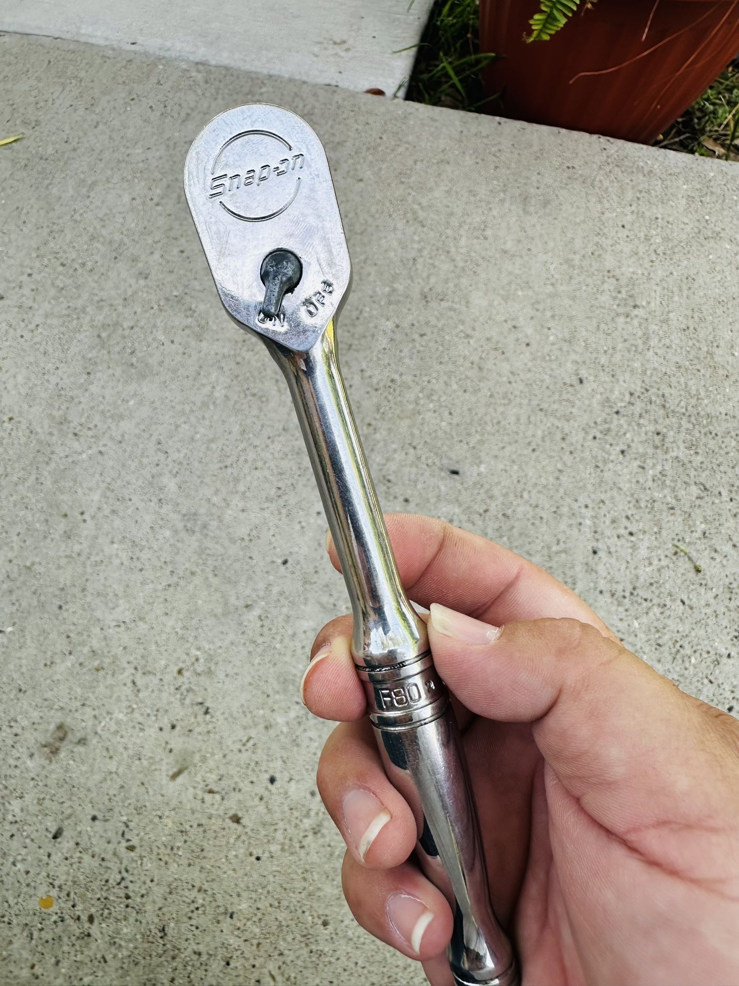 3/8” snap-on Ratchet
