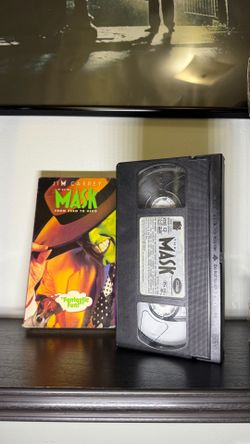 Vintage 1994 The Mask VHS Comedy Movie Jim Carrey Cameron Diaz