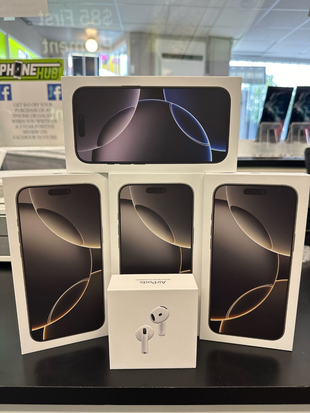 New Unlock iPhone 16 Pro Max 256GB No Credit Needed  Only $79 Down Payment Today!! Only At Phone Hub Fall River 