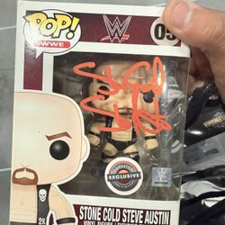 Stone Cold Funko Autograph 