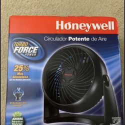 Honeywell power air circulator mini portable table fan