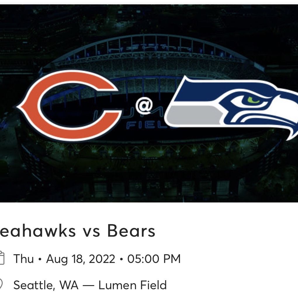 Seahawks vs Vikings (8/10/23)- Price per ticket for Sale in Federal Way, WA  - OfferUp