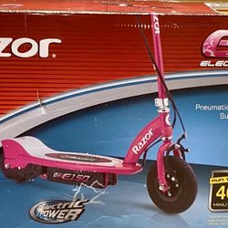 Pink Electric Scooter 