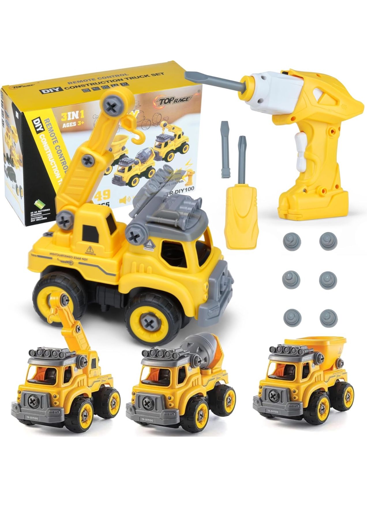 3-in-1 Construction Toys