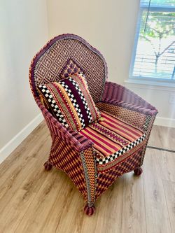 Mackenzie - Childs wing chair