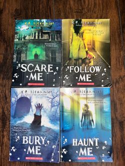 K.R. Alexander 4-Book Set Scholastic Horror