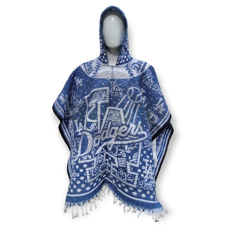 LA Dodgers Hooded Poncho