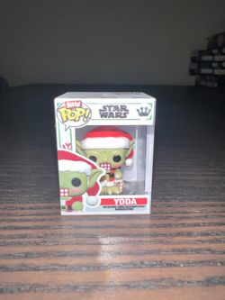 BITTY Nutrcracker Yoda 1-Inch Funko Pop Star Wars Movies Christmas Holidays Film Master Films X-mas