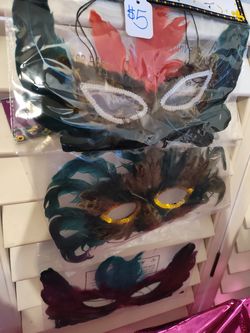 Fairy masks / masquerade/ halloween / bird masks