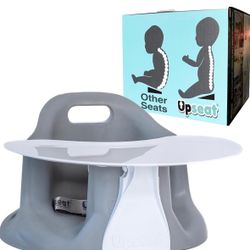 Upseat Baby Floor & Booster Seat with Removable Tray – Ergonomic & Posture-Friend