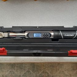 Barely Used Husky 3/8" Digital Torque Wrench 