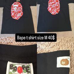 Bape t shirt size M