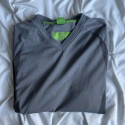 Hugo Boss Gray Running Shirt Men’s Large