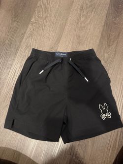 Psycho Bunny Black Swim Shorts