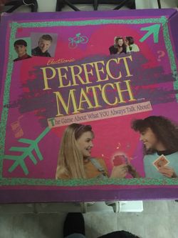 Vintage perfect match board game