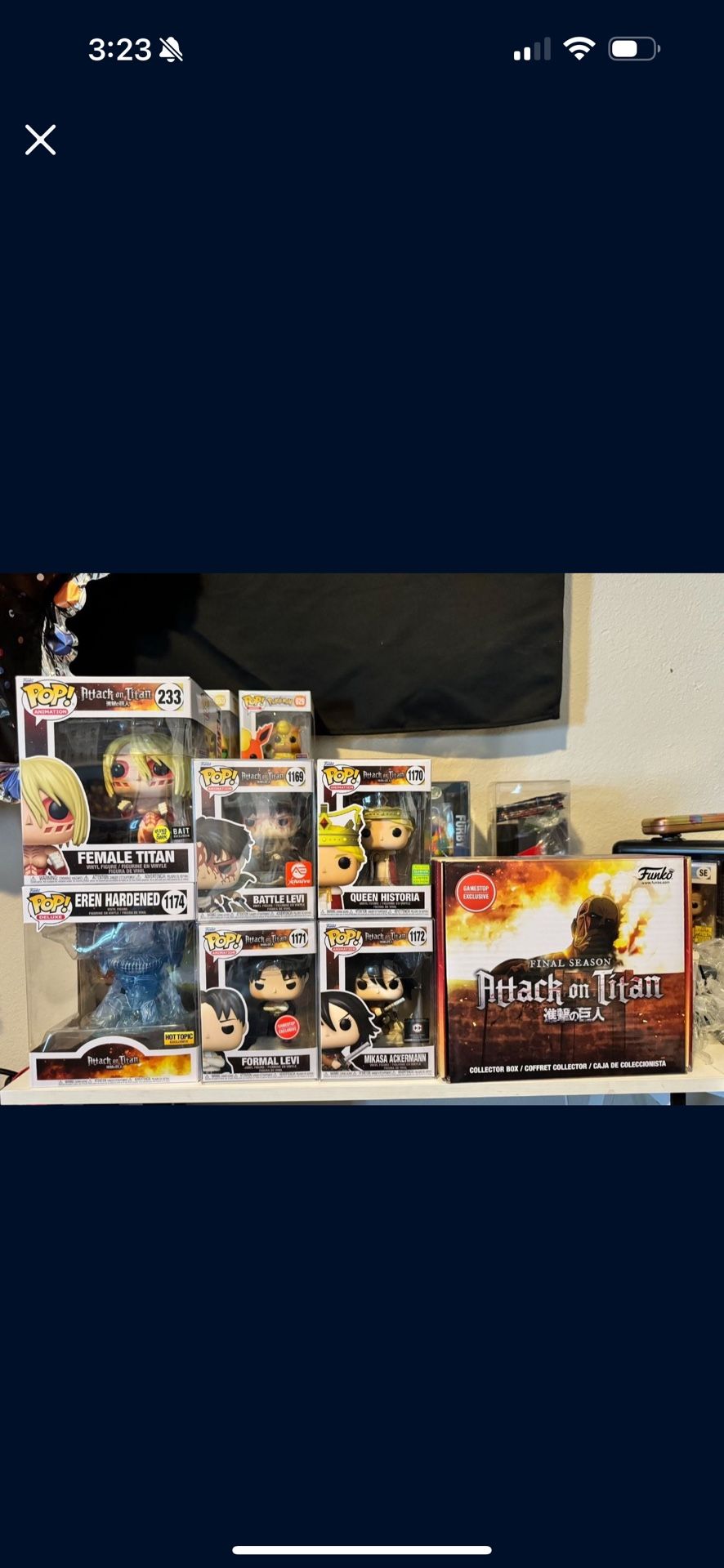 Funko Pop Attack On Titan