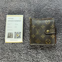LV Wallet With Authentication 