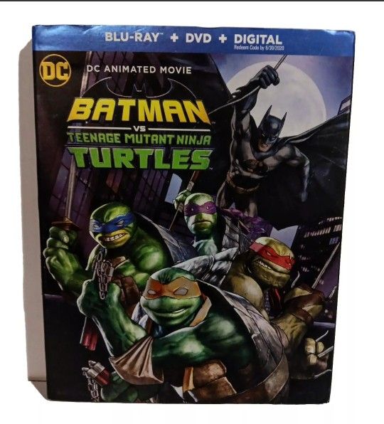 Batman vs. Teenage Mutant Ninja Turtles Blu-Ray & Dvd & Digital Brand New Sealed