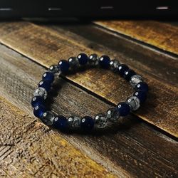 Better In Blue - Beaded Bracelet