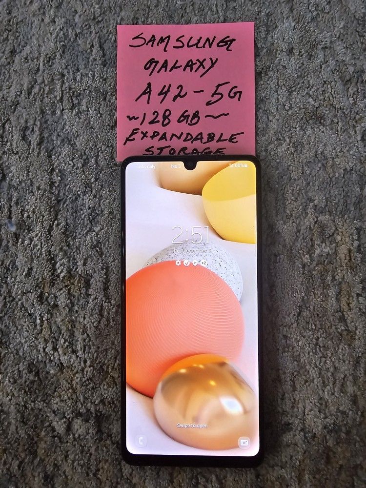 Samsung Galaxy A42 5G Fully Unlocked 128GB