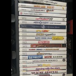 20 Nintendo Wii Games 