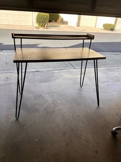 Desk for sale  $25, you can take the chair for free