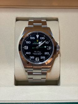 2026 Rolex Air-King (FULL SET) Steel Black Oyster Dial 40 MM (126900)