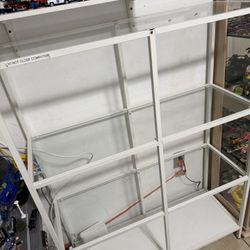 Display Shelves Glass Good Condition Need Gone
