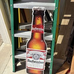 Budweiser Man Cave Beer Sign