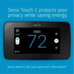  Sensi Touch Wi-Fi Thermostat Touchscreen White