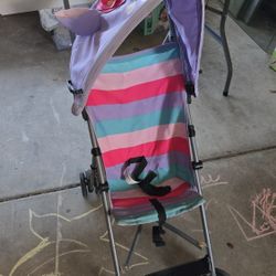 Single Umbrella Stroller Unicorn Style