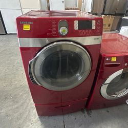 Samsung Gas Dryer Red Roja Secadora De Gas 