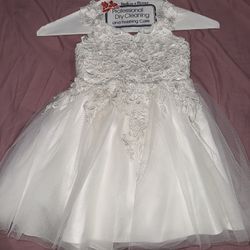 Flower Girl Dress/baptism 2T  