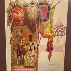 CUSTOM MATTED POSTER FRAMED 13x19