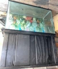 Glass Fish Tank Aquarium with Stand